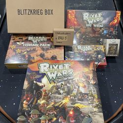 Board Game: Rivet Wars: Eastern Front (Kickstarter Edition Blizkreig Pledge  And More)