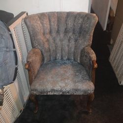 Antique Wingback Chair 