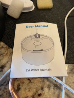 Cat Water Fountain