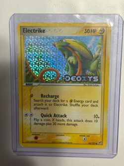 Electrike ex deoxys reverse holo HP