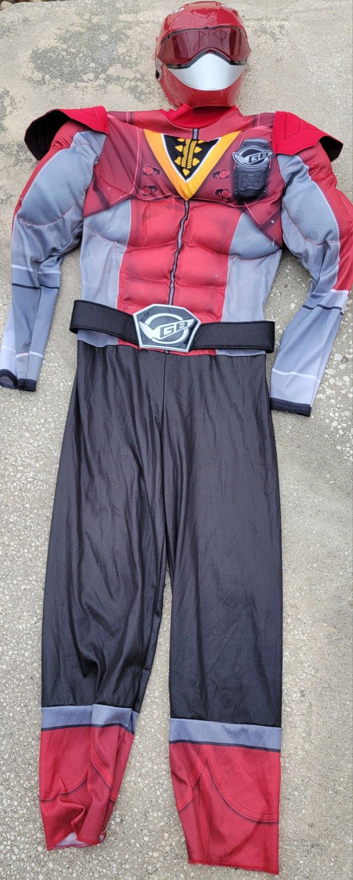 Kids POWER RANGER Halloween Costume Size Medium 8-10
