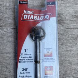 Freud Diablo 1” Forstner Bit W/3/8” Shank (FB-007)