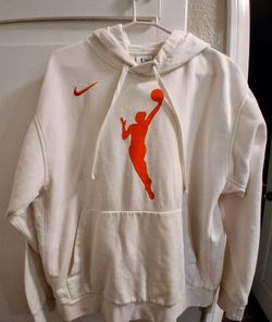XLg Women's White WNBA Pullover  Hoodie  Sweatshirt