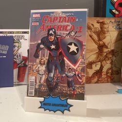 Steve Rodgers Captain America #1 - Signed