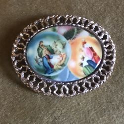 Nativity Brooch