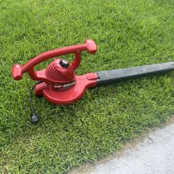 Toro Electric Blower Red