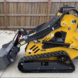 NEW Mini Skid Steer - Serviced, Upgraded, Ready For Snow Or Work - 4 In 1 Bucket Avail.