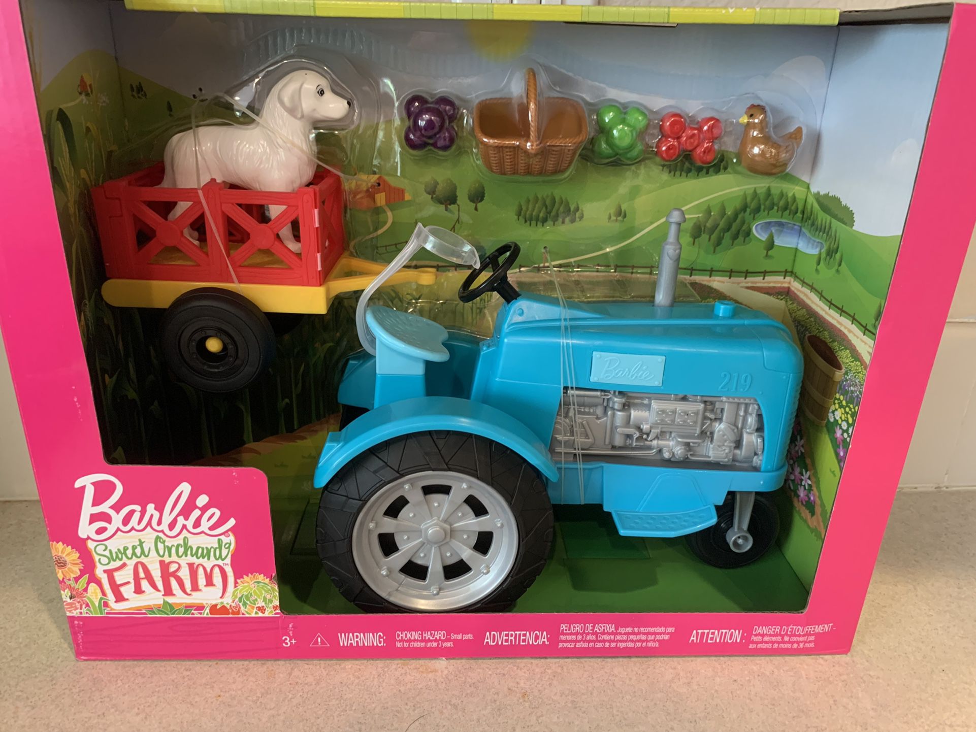 Barbie Orchard Farm Tractor