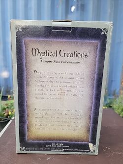 Mystical Creation Vampire Rain Fall Fountain 