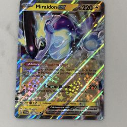 Pokemon - Miraidon ex 081/198 - Scarlet & Violet - Double Rare Card