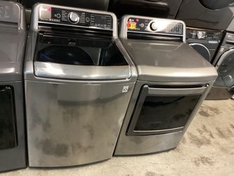 Lg washer 5.0 cu ft and dryer gas