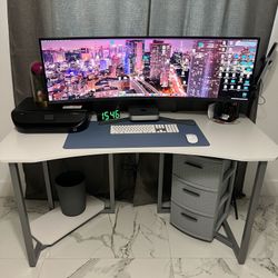 	 Samsung - Odyssey CRG9 49" Curved Dual QHD FreeSync and G-Sync Gaming Monitor (DisplayPort, HDMI, USB) - Black