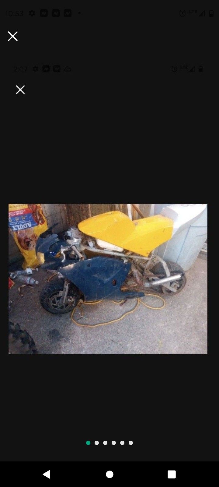 Perfect project bike runs but needs work Parts