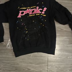 Pink Spider Hoodie