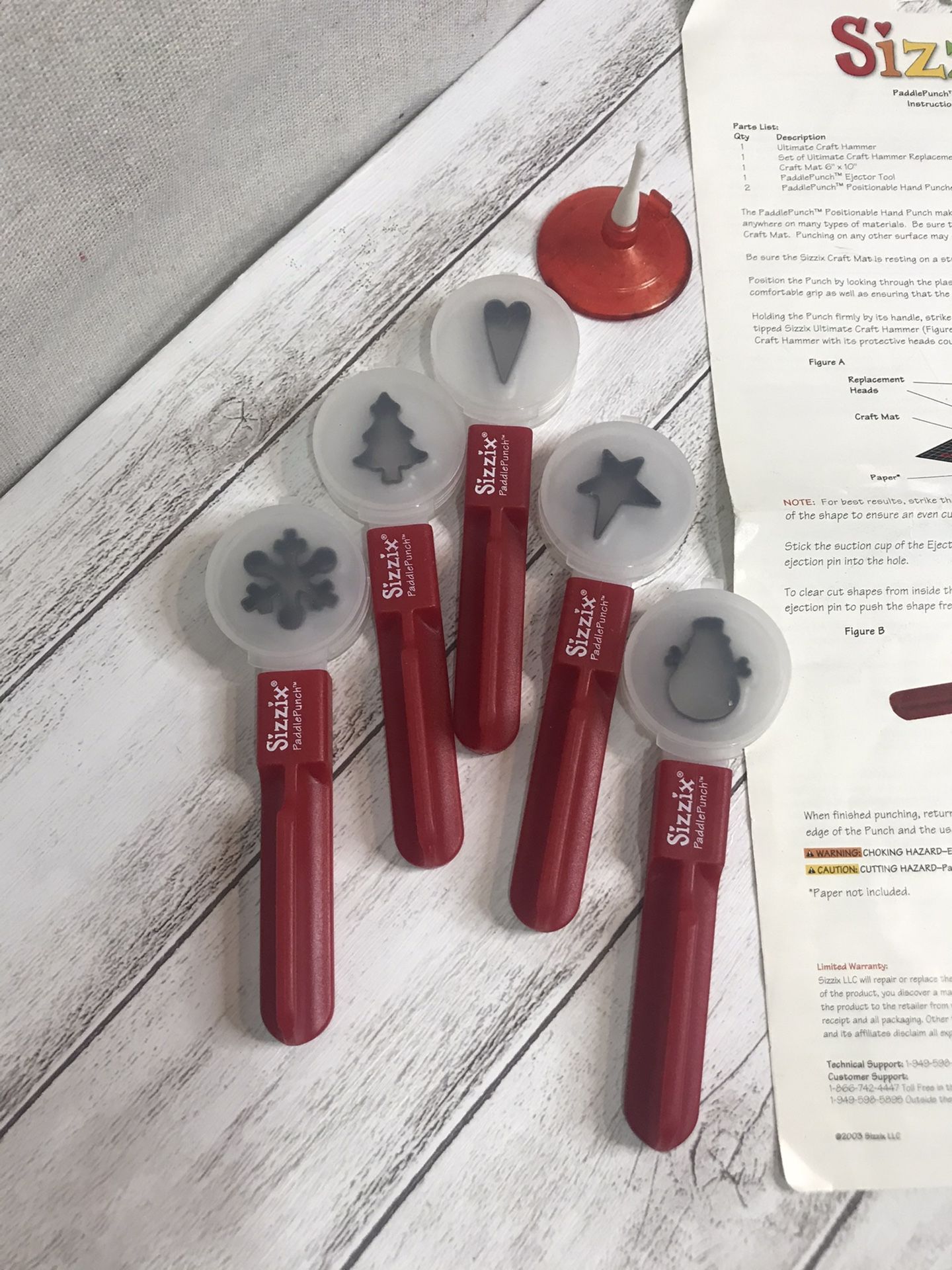 Sizzix Paddle Punch Starter Kit