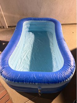 Inflatable Swimming Pool for Kids and AdultsFamily Full-Sized Blow Up Pools for kids -Thickened Durable Above Ground Swimming Pool Backyard Lawn, Indo
