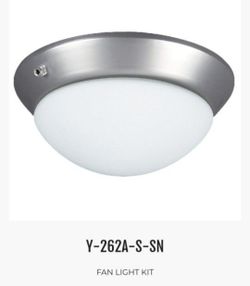 Concord Glass Fan Light Kit