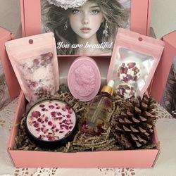 Rose Petal Luxury Self-Care Gift Box 