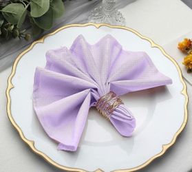 Lilac Cloth Napkins