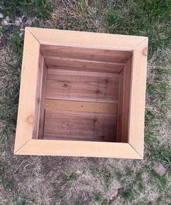 Handmade Cedar Planter Box