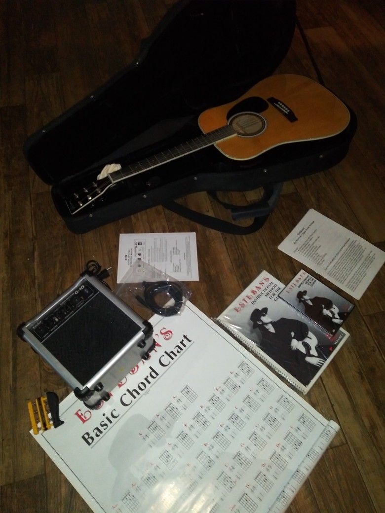 Guitar, Acoustic/Electric with Accessories