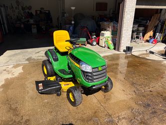 John Deere D140 Riding Lawn Mower 48” Deck - Runs Great