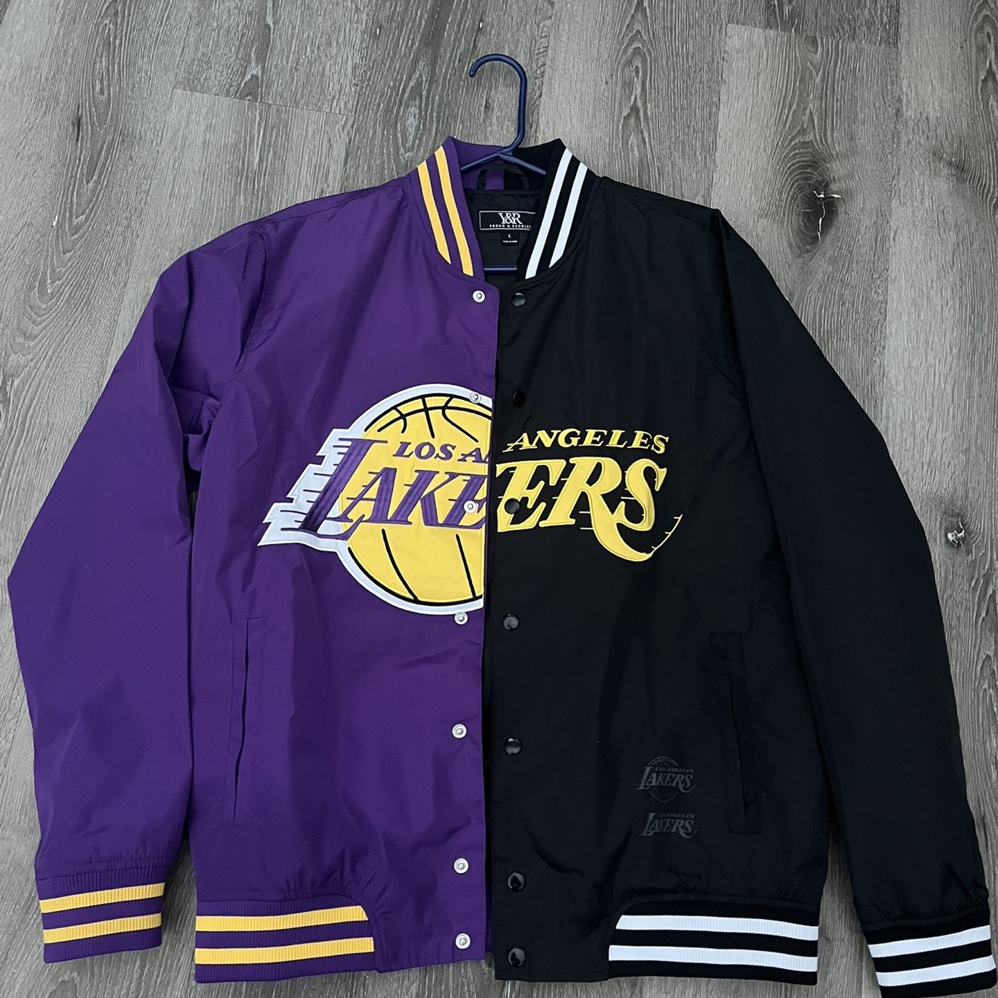 Double Sided Adidas Lakers Kids Varsity Jacket for Sale in Riverside  County, CA - OfferUp