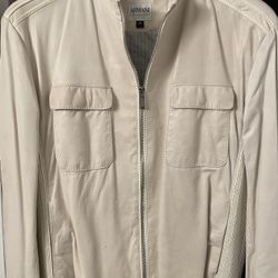 Armani Collezioni Leather Jacket