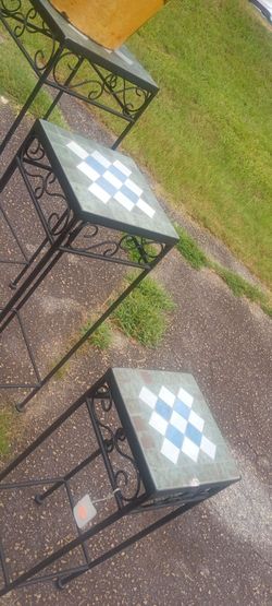 New 3pc tile top stand's high quality masterpiece very detailed