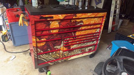 Snapon classic box limited edition fire