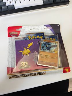 Pokémon 30th Celebration Tech Sticker Collection