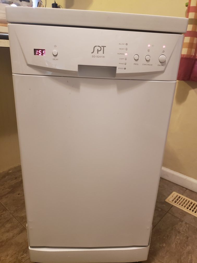SPT SD-9241W Portable Dishwasher, 18-Inch - $300