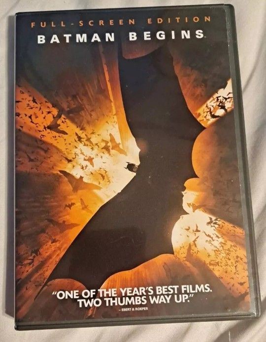 Batman Begins (DVD, 2005, Full Screen)