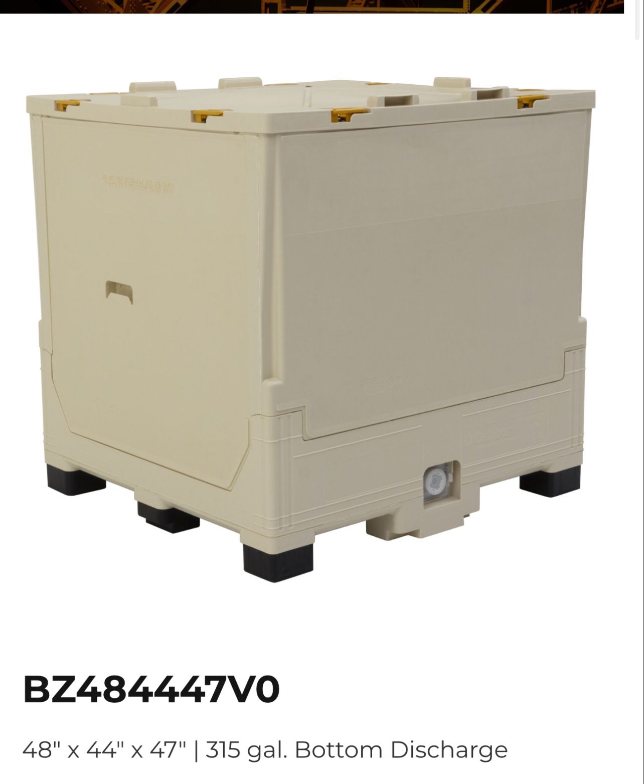 Caliber IBC (Intermediate Bulk Container) 