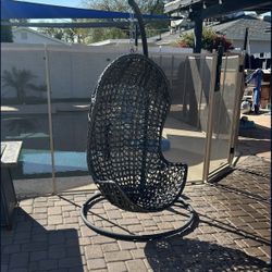 Wicker Egg Chair