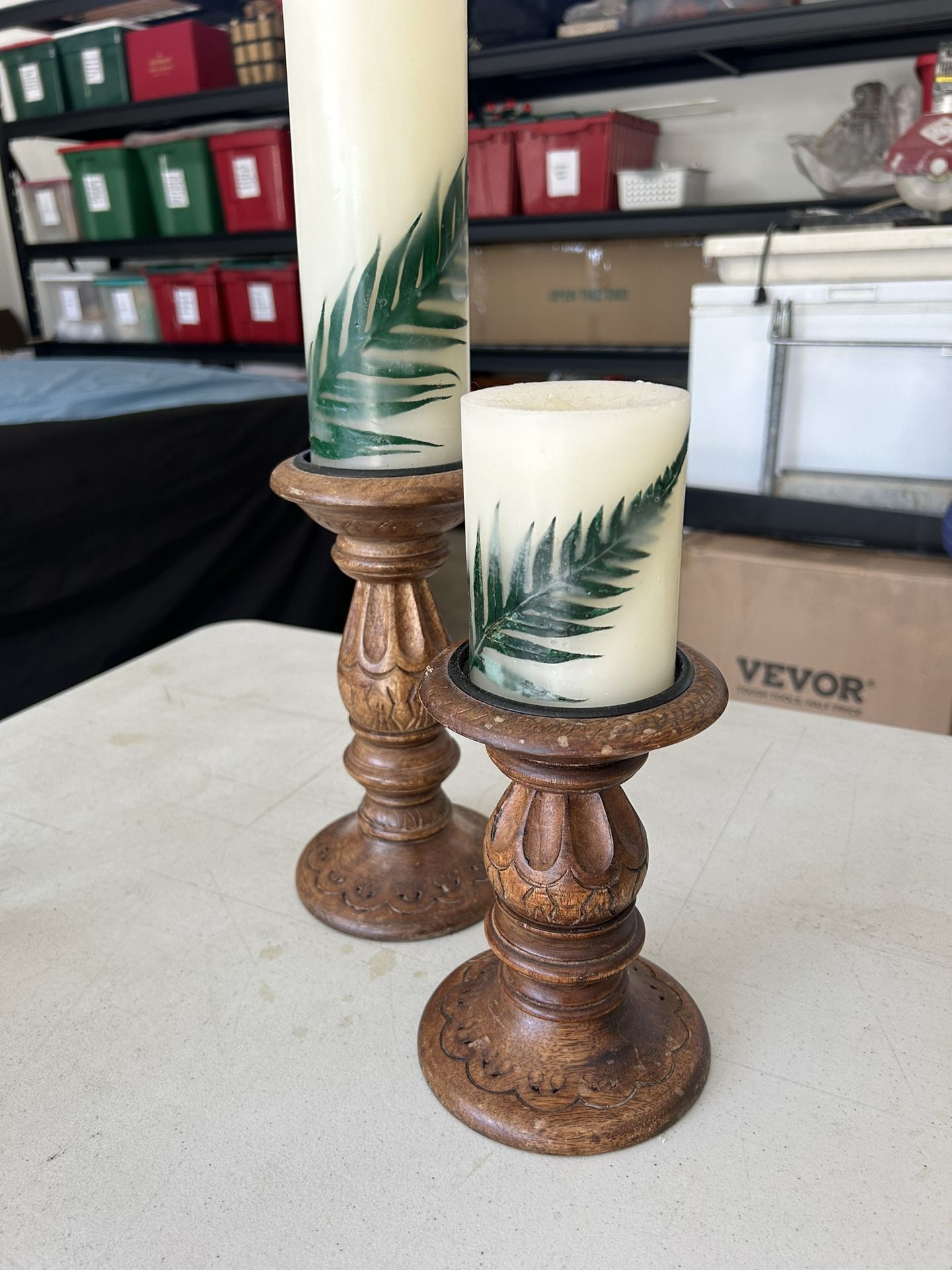 Candle Holders And Candles