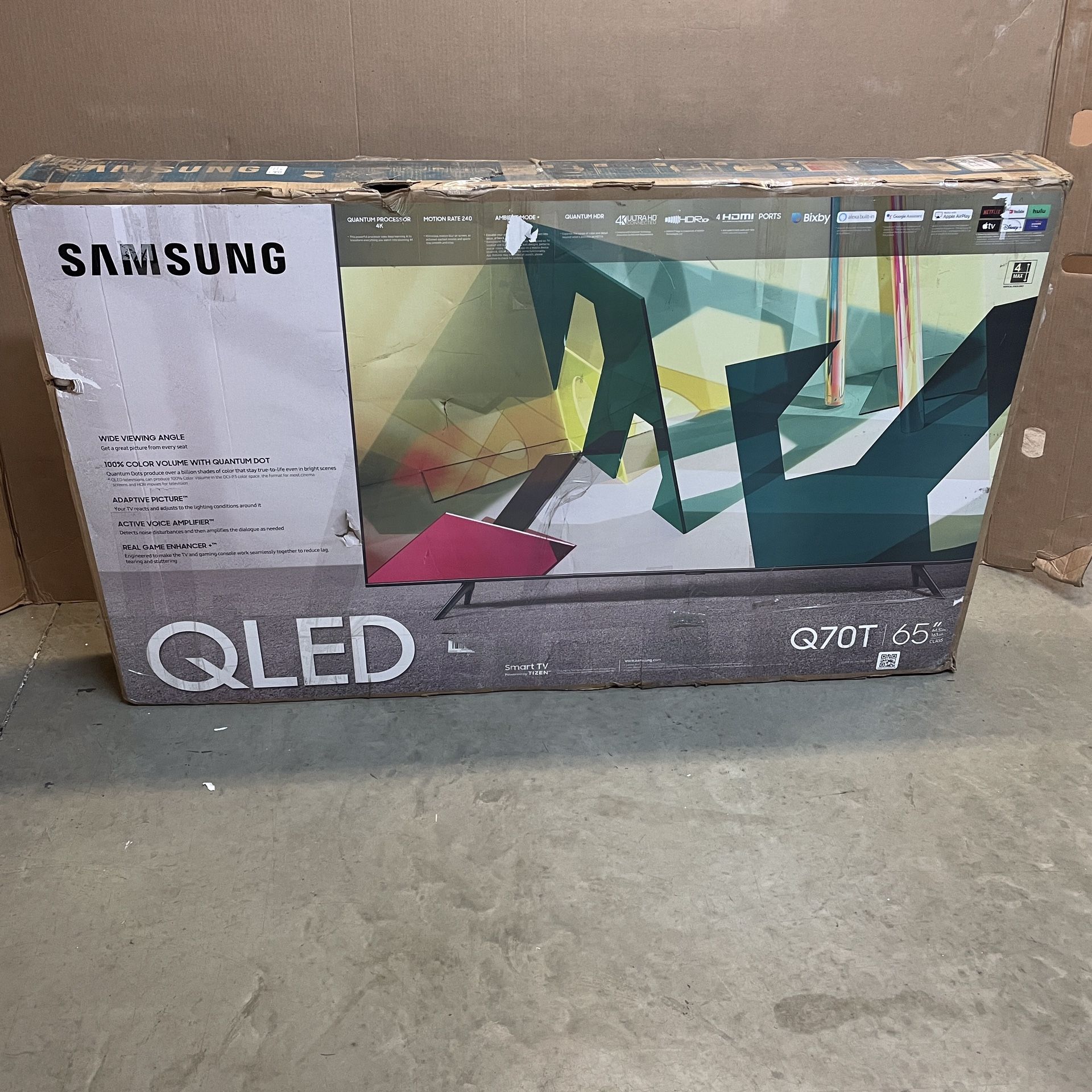 Samsung 65-inch Q70T QLED 4K Smart TV QN65Q70T