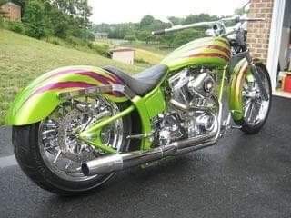 FULLY CUSTOM MOTORCYCLE