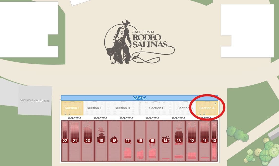 4 BOX SEAT TICKETS - 2025 PRCA Xtreme Bulls 7/16/2025 Salinas