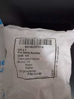 Pin Drive Anchor Nails