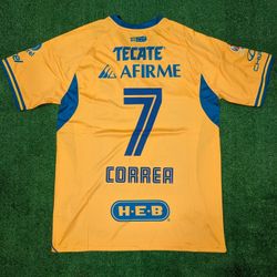 UANL Tigres Home Jersey 25/26 Tigres Jersey Angel Correa