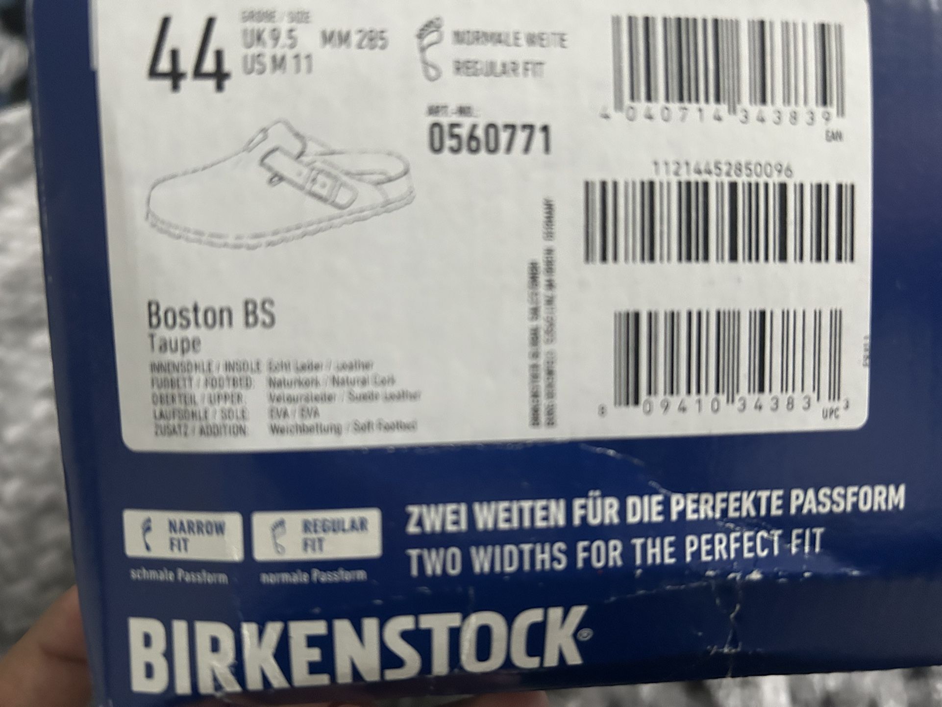 Birkenstock Clog Size 11 Men