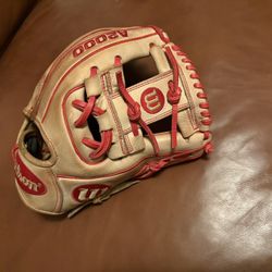 Wilson A2000 DP15 Camel/Red 11.5 USED