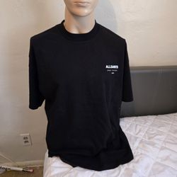 All Saints Underground Oversized T-shirt Size L