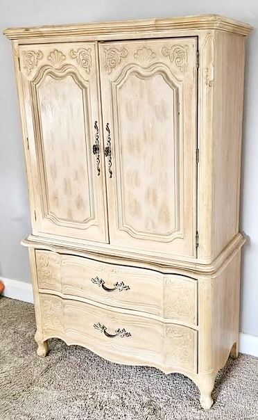 Wood Armoire Or Wardrobe - Will Deliver