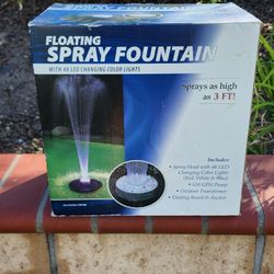 Floating Spray Fountain New