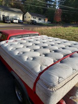 King mattress and box spring