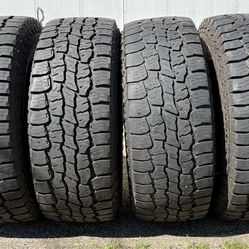 285/65/18 Mazama open range AT tires