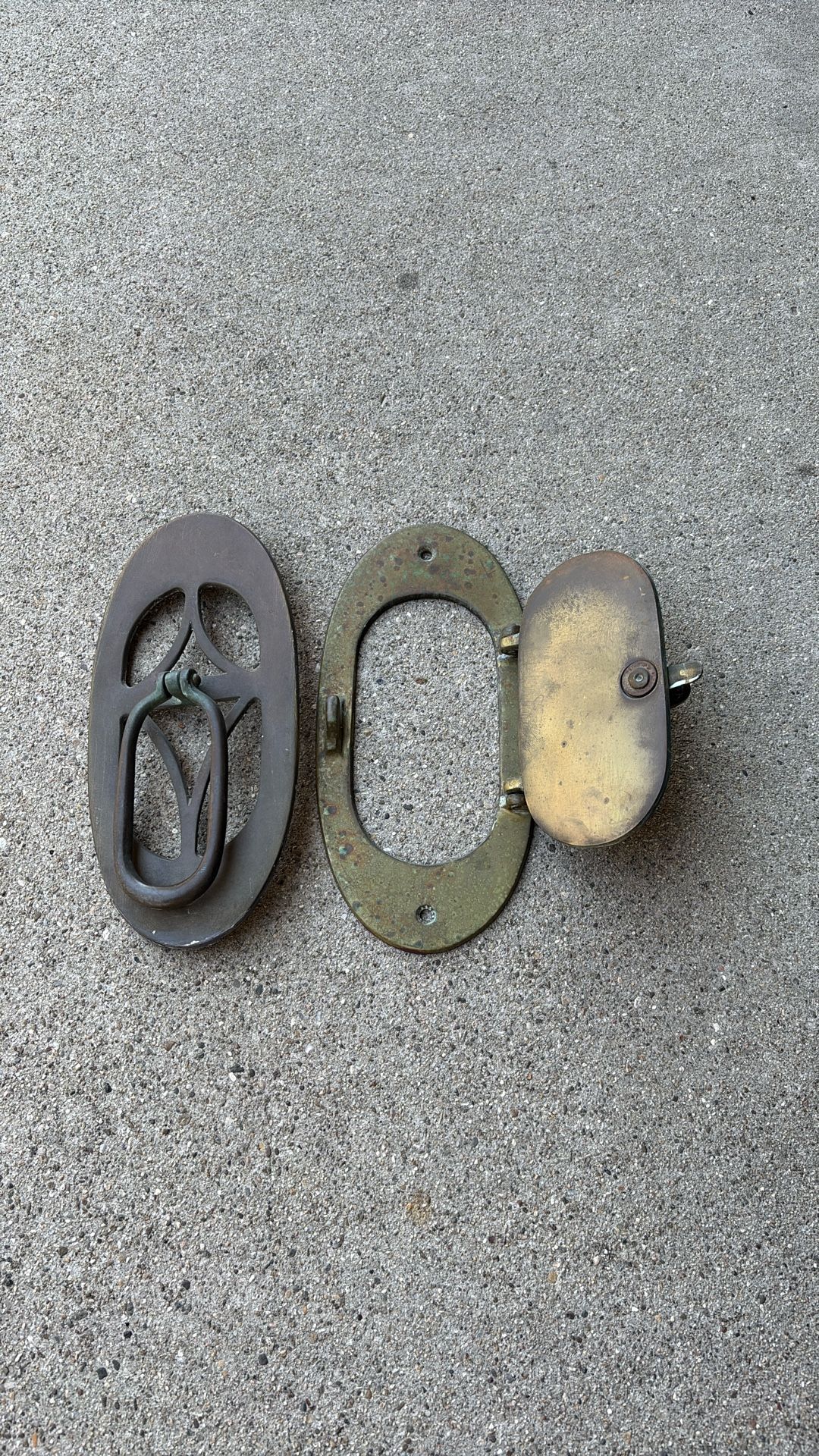 Brass Entry Door Speakeasy