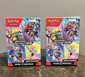 Pokémon TCG Scarlet & Violet Journey Together Booster Bundle x2